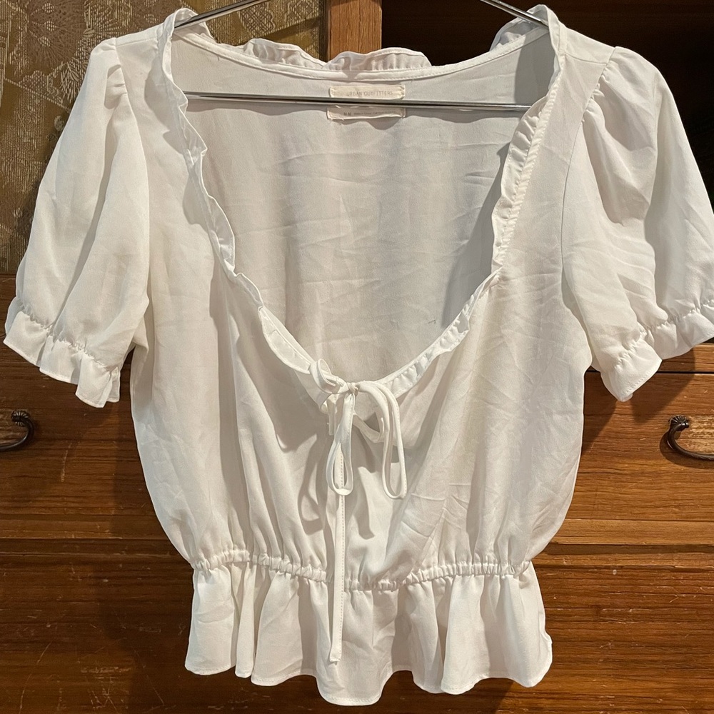Urban outfitters milkmaid shirt